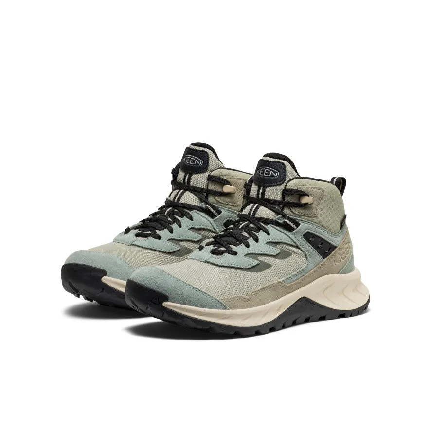 Women's Hightrail Waterproof Hiking Boot  |  Iceberg Green/Abbey Stone Water-Resistant Protection Flat Trail