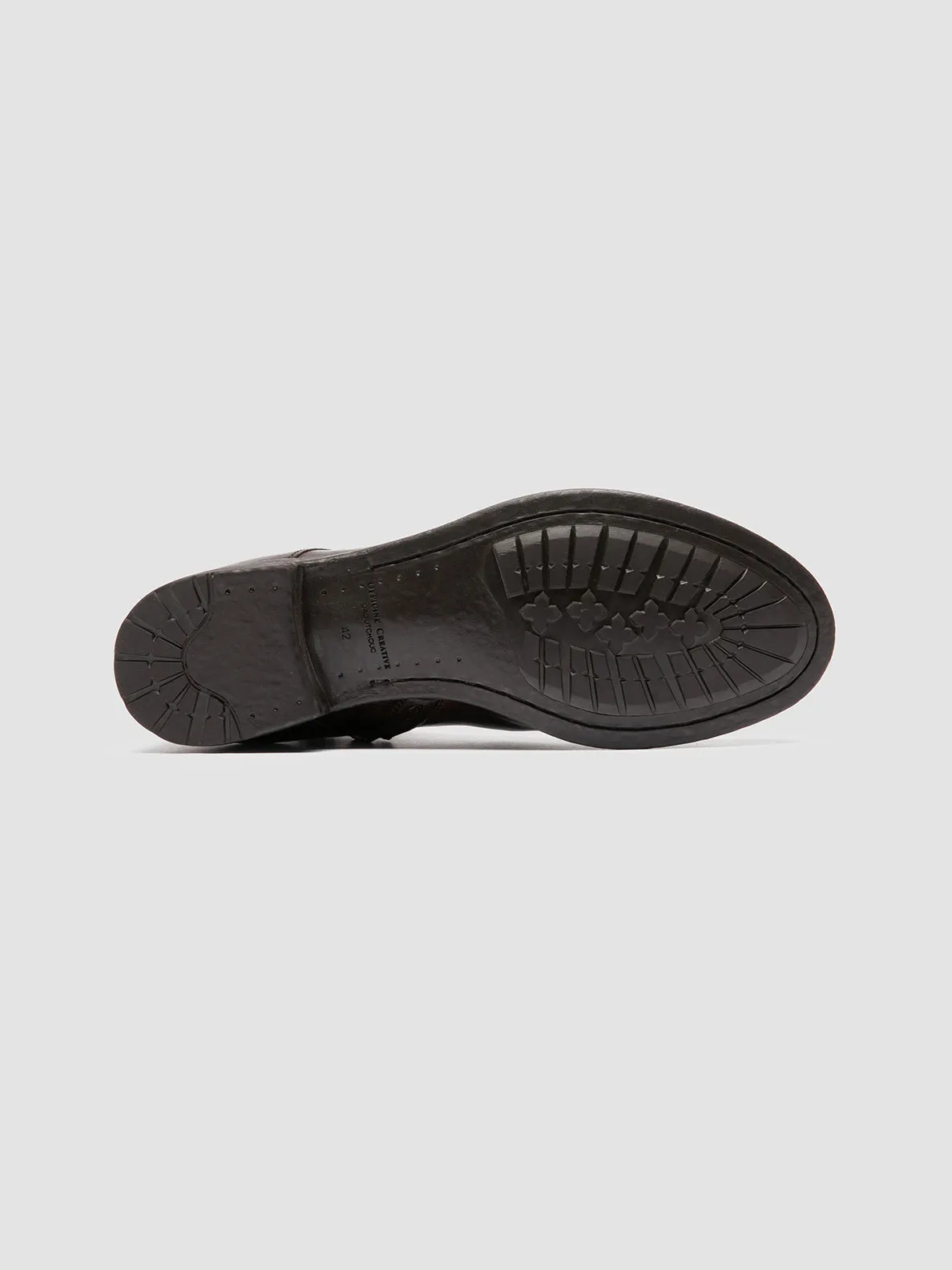 Sleek Style HIVE 051 - Brown Leather Zipped Boots