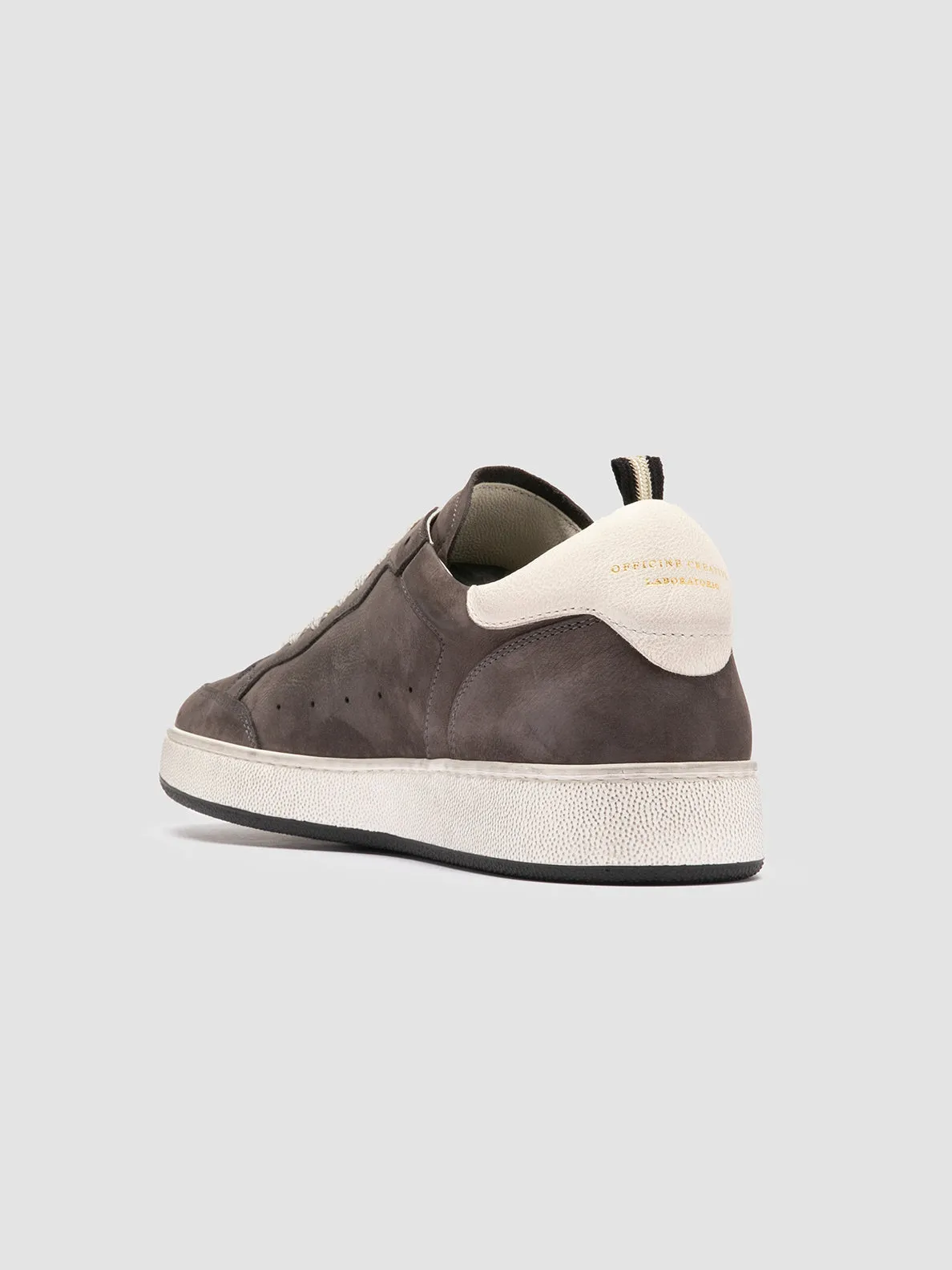Classic Style Casual Favorite THE ANSWER 002 - Black Leather and Suede Low Top Sneakers