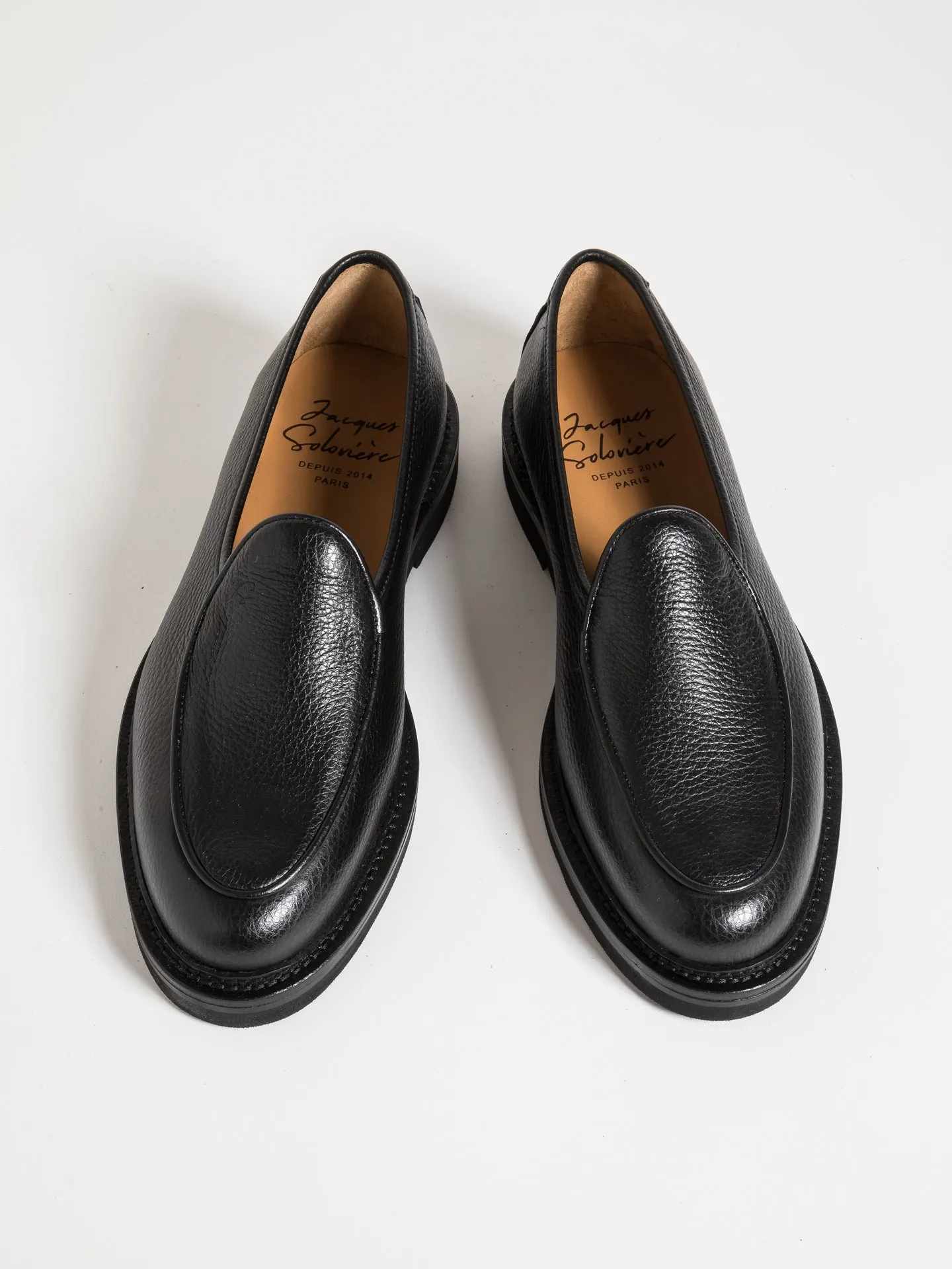 LEX ALL BLACK Trendy Footwear Leather Lining