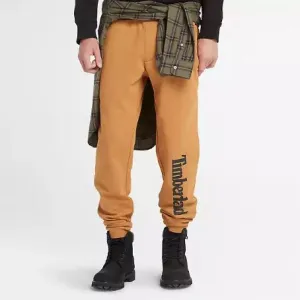 Industrial Site Warm Comfort Timberland - Men - Core Tree Logo Sweatpant - Wheat/Black