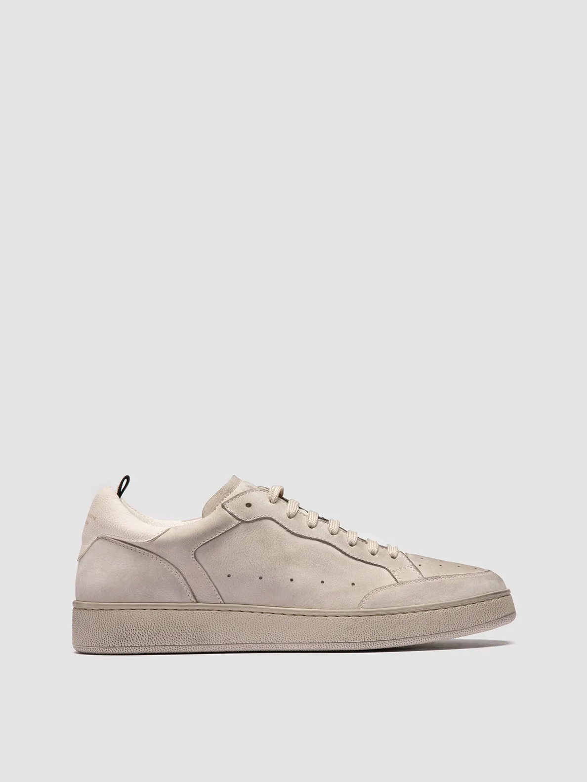THE ANSWER 005 - Grey Leather and Suede Sneakers Smart Choice Premium Technology