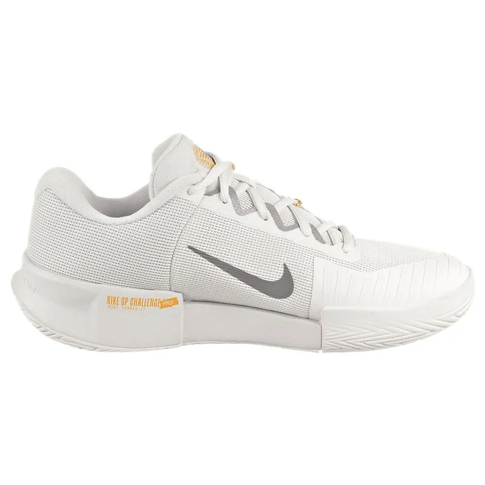 Impact-absorbing design Nike Men's Air Zoom GP Challenge Pro - Premium - Phantom/Metallic Gold