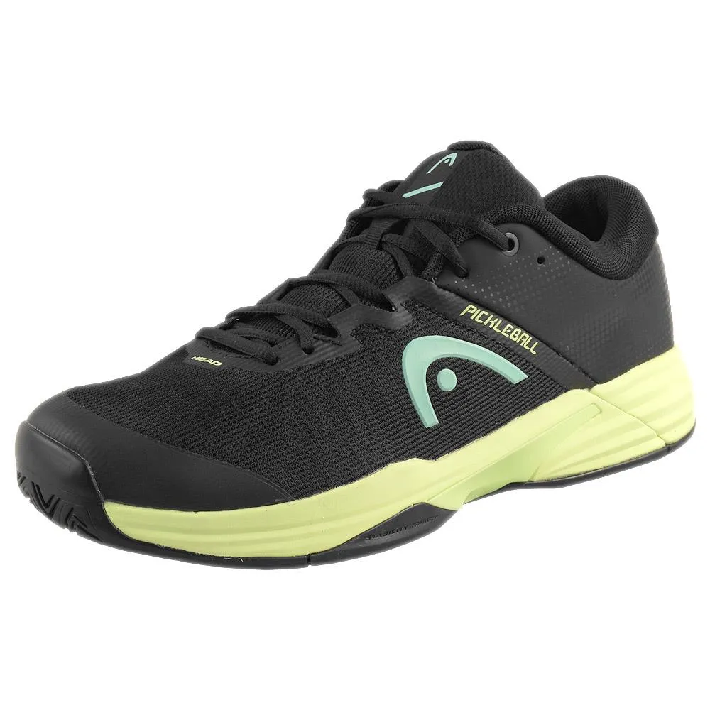 Contoured Sole Head Men's Revolt EVO 2.0 - Pickleball - Black/Light Green
