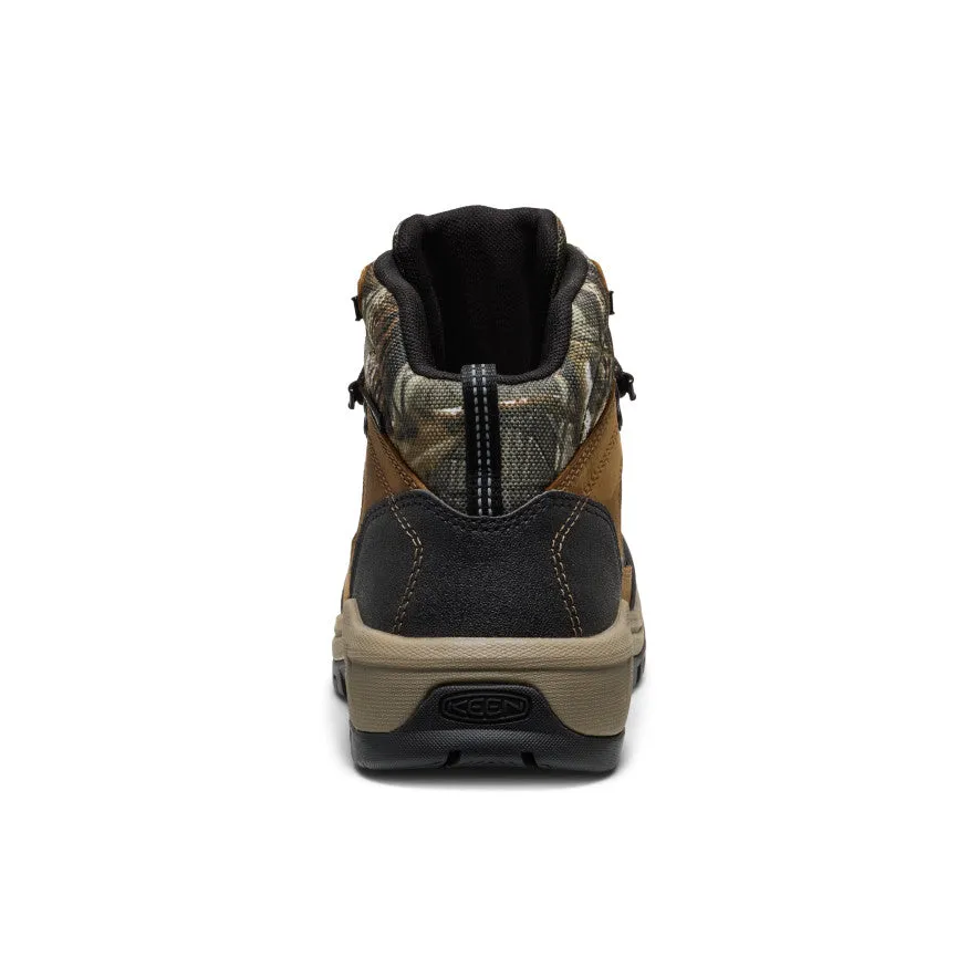 Agility Walking Women's Skokie Waterproof Work Boot (Soft Toe)  |  Camo/Black