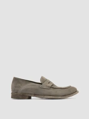 LEXIKON 516 - Green Suede Loafers Jet-Setter Ground Safe