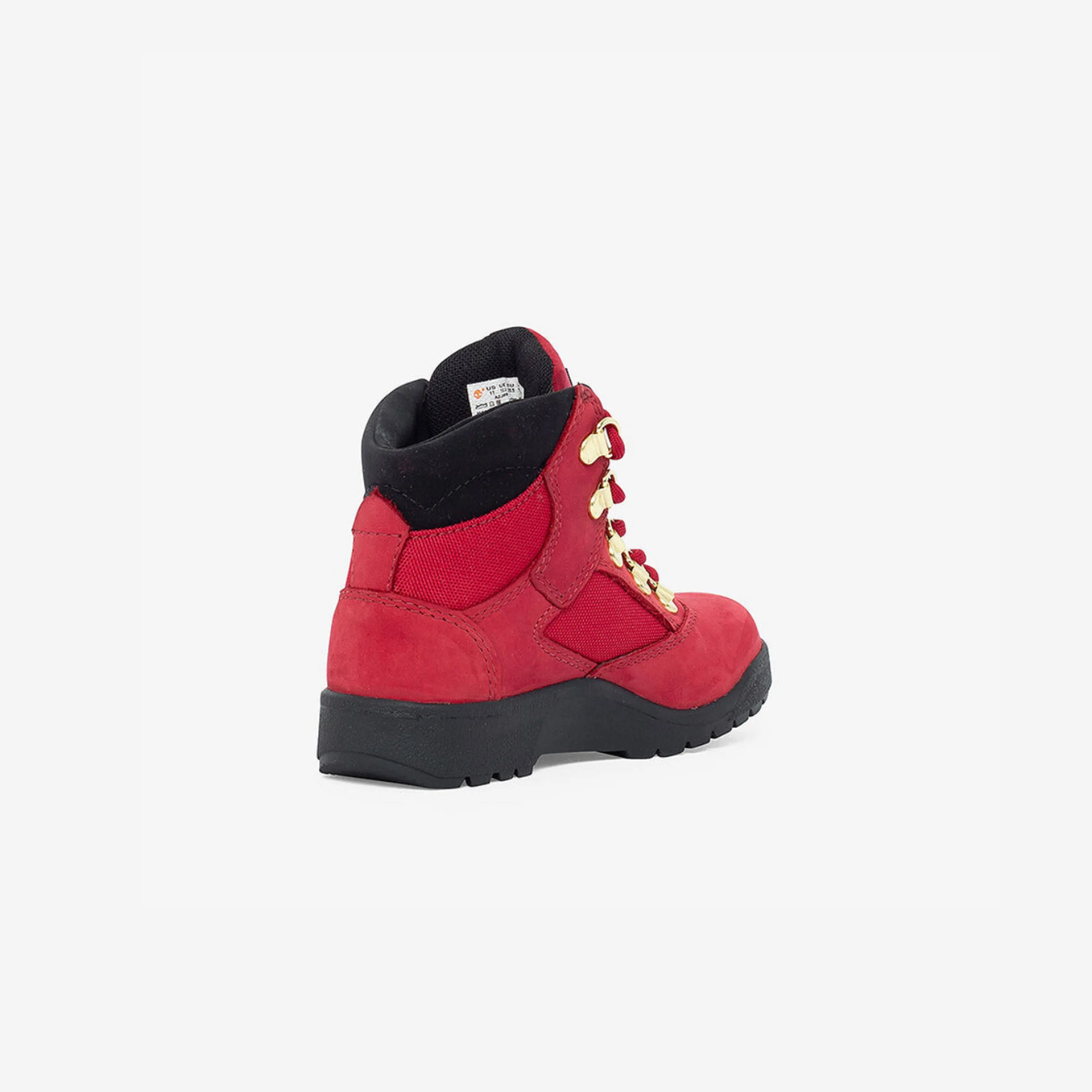 Timberland - Boy - TD 6" Field Boot - Dark Red Nubuck Classic Design