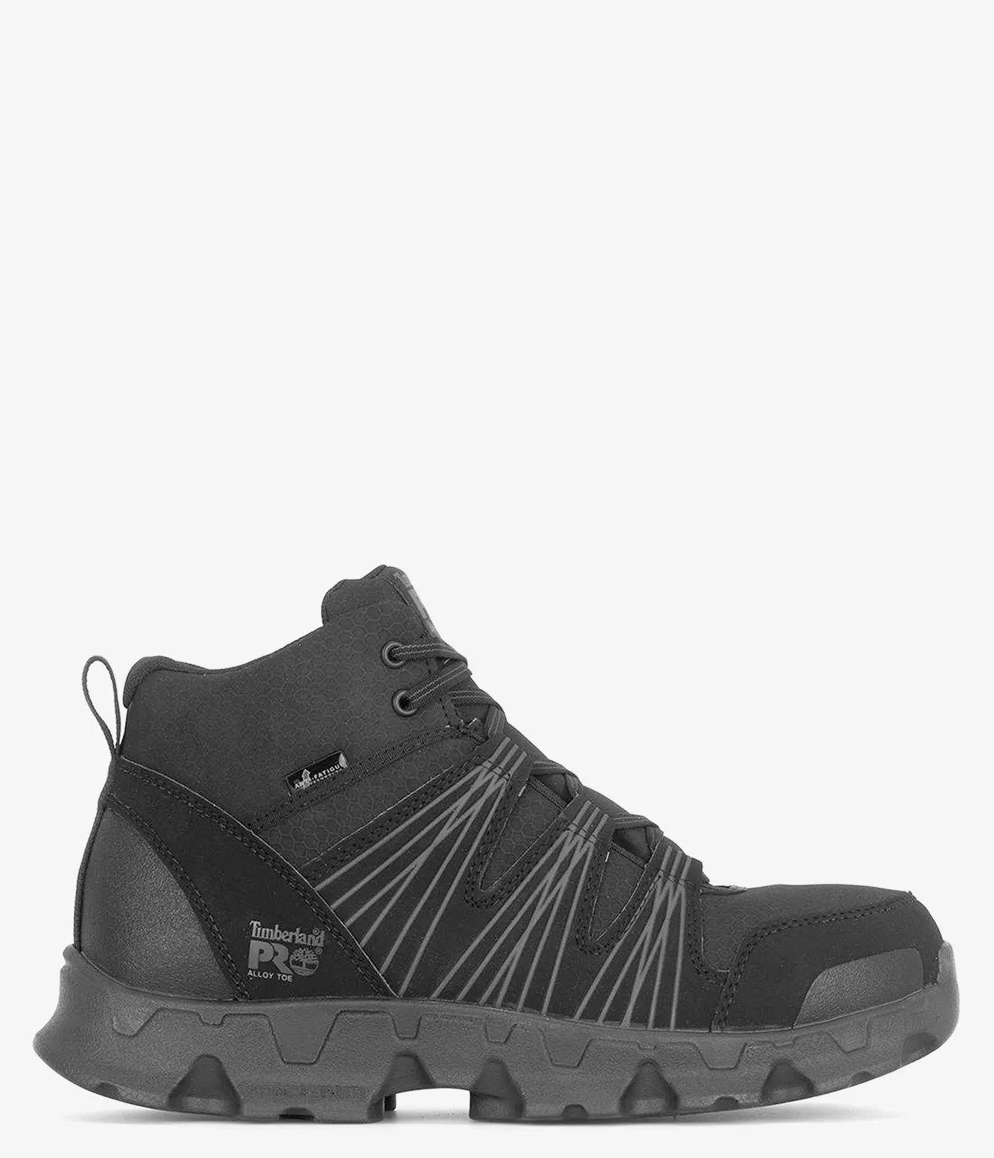 Timberland PRO Powertrain Alloy Safety Toe ESD Mid Work Boot - Men Functional Appeal