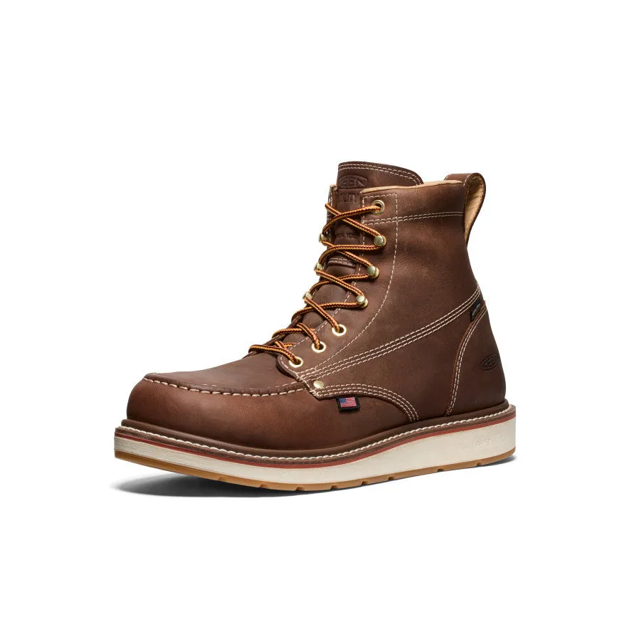 Men's Liberty 6" Waterproof Boot (Carbon Toe)  |  Chestnut/Gum Modern Cut