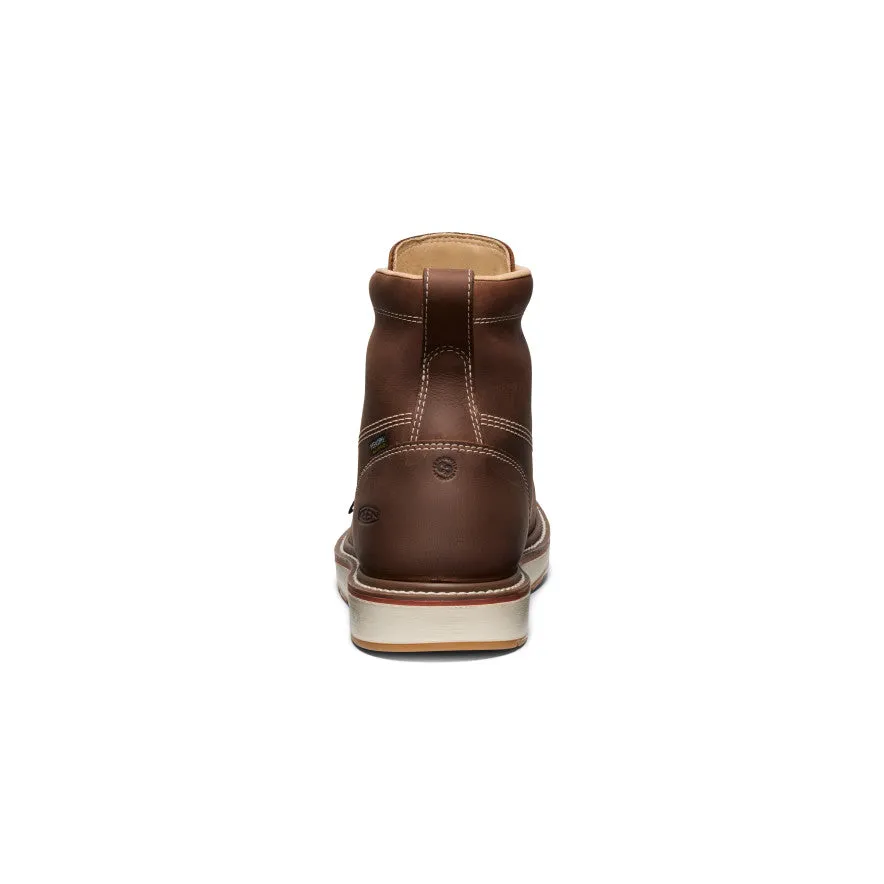 Work Function Quick Drying Men's Liberty 6" Waterproof Boot (Carbon Toe)  |  Chestnut/Gum