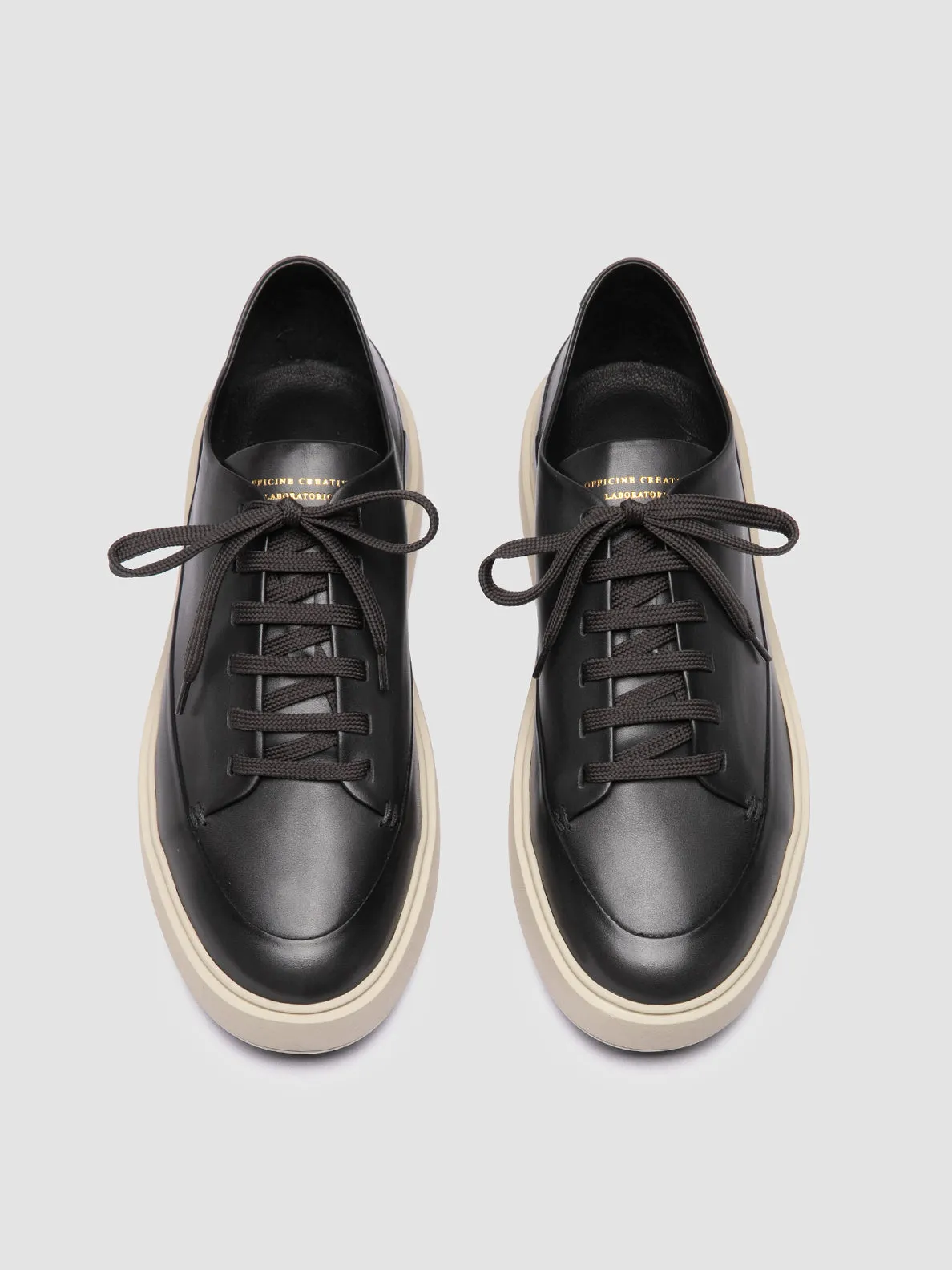 Foot Arch Support Supportive arch RELEASE 001 - Grey Leather Sneakers