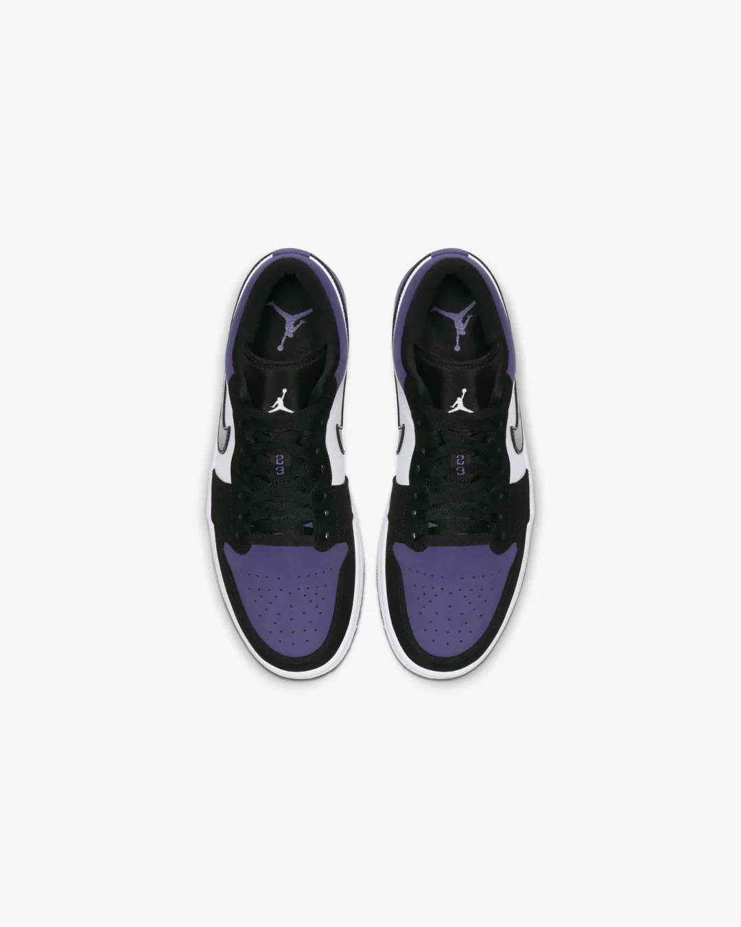 Air Jordan 1 Low "Court Purple" Sneakers soft pastel