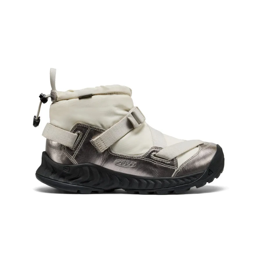 Women's Hoodzerra II Waterproof Boot  |  Star White/Silver Textile Lining Suede Surface