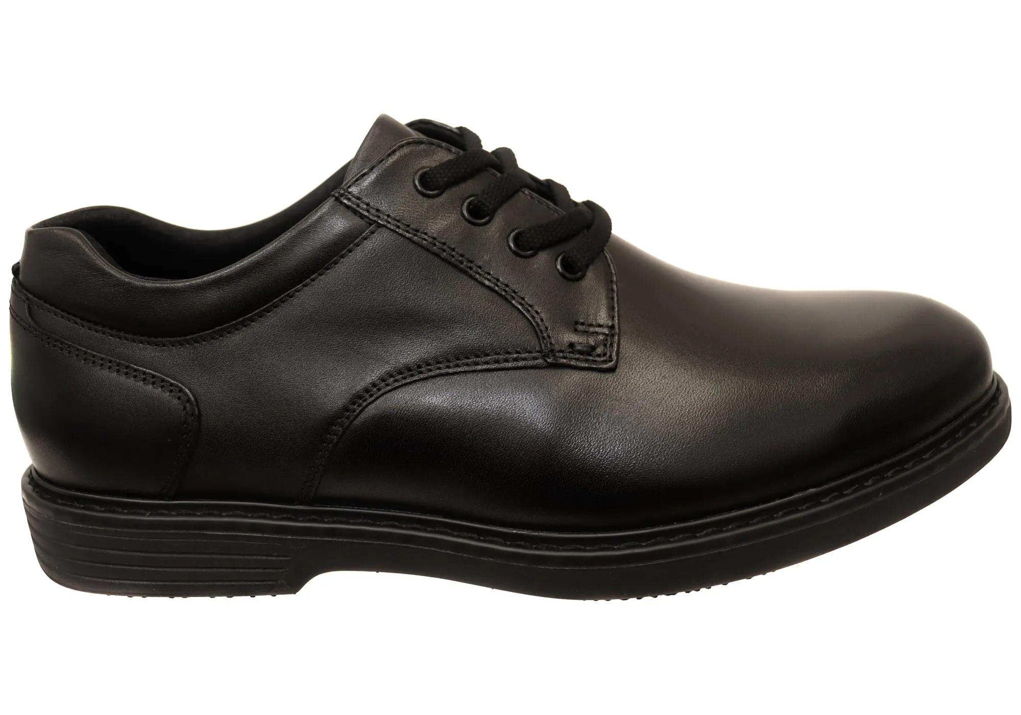 Nunn Bush By Florsheim Mens Raptor EE Extra Wide Leather Shoes Shine Tone Dynamic Edge