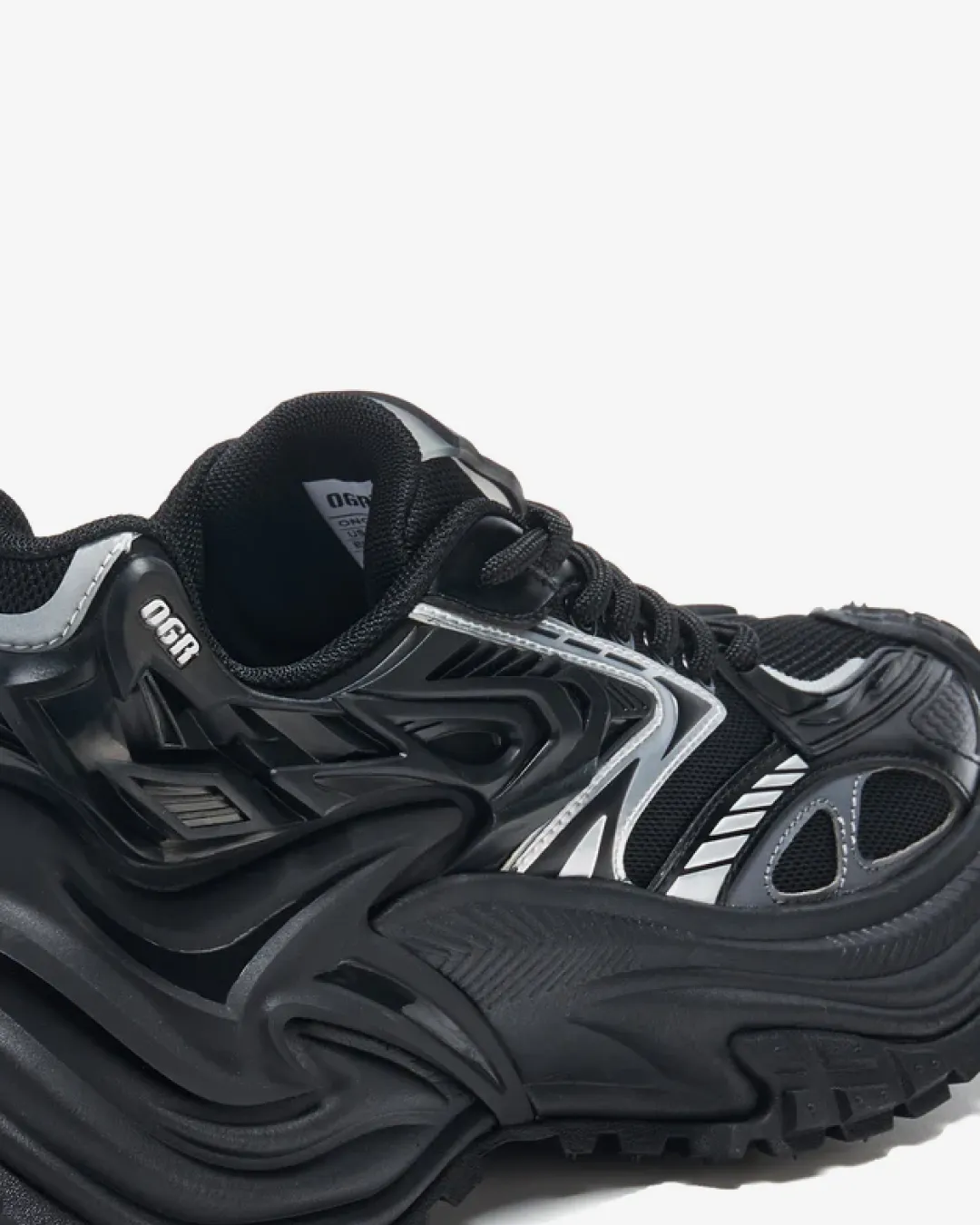 carbon fiber plate running shoes OGR Rattlesnake 'Black' World Sturdy Sneakers