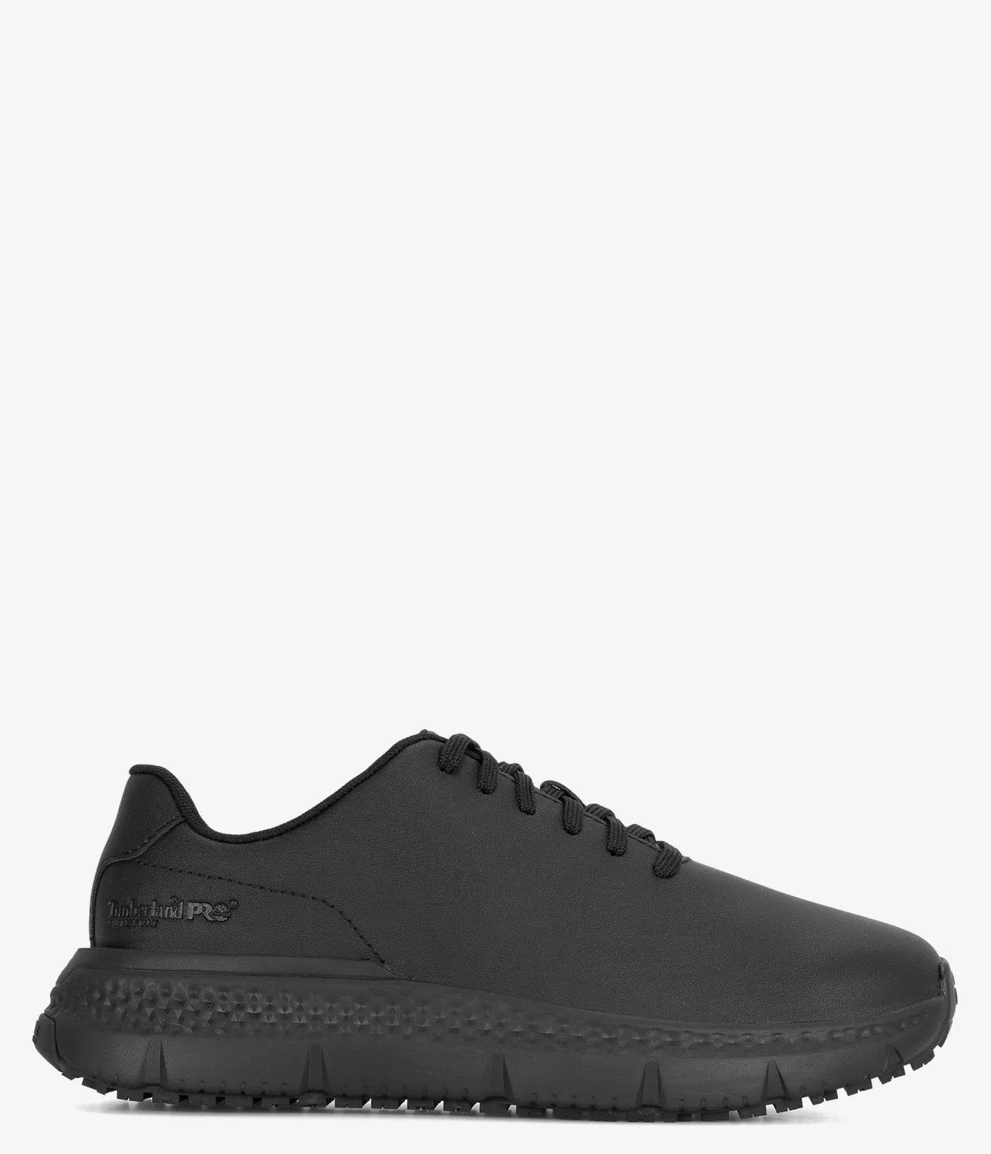 Timberland PRO Power Shift Slip-Resistant Leather Work Sneaker - Women Side zipper Versatile