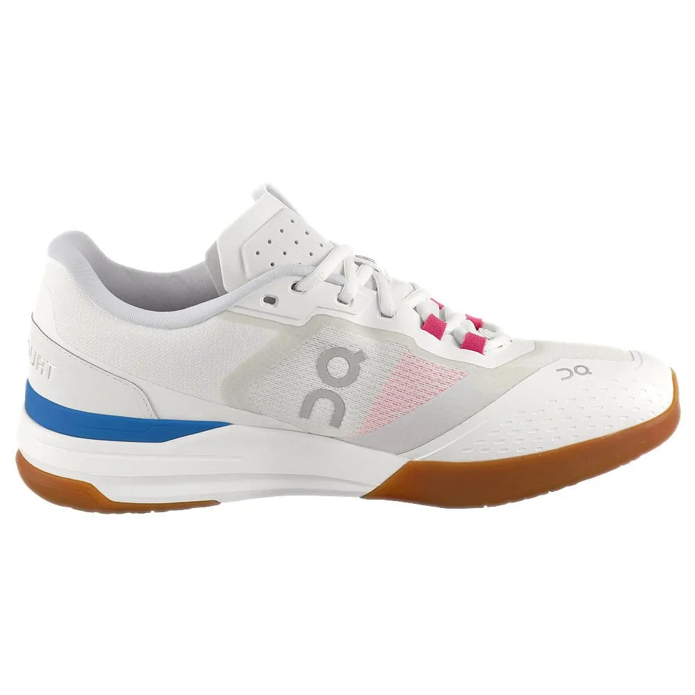 On Men's THE ROGER Advantage Pro - Ivory/Malibu Flexibility Support