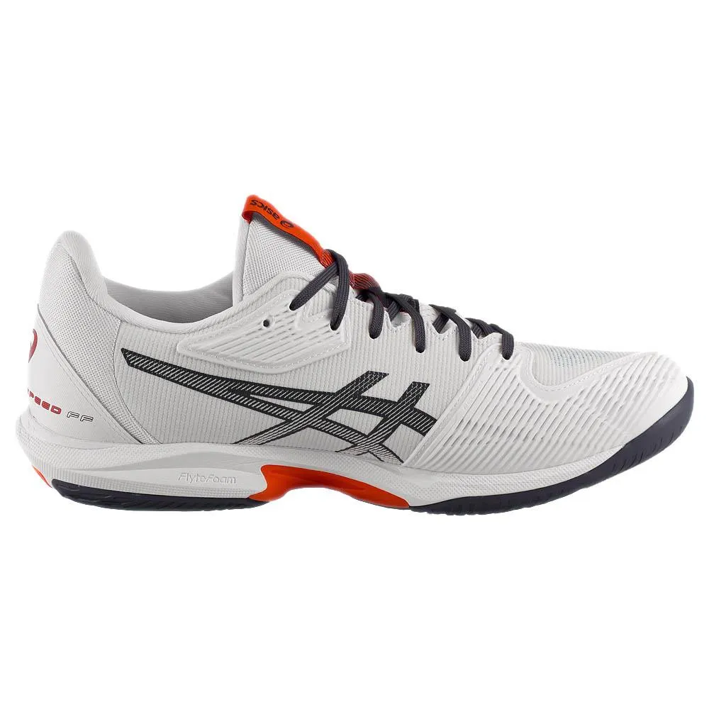 Asics Men's Solution Speed FF 3 - White/Greyish Purple Smooth Support