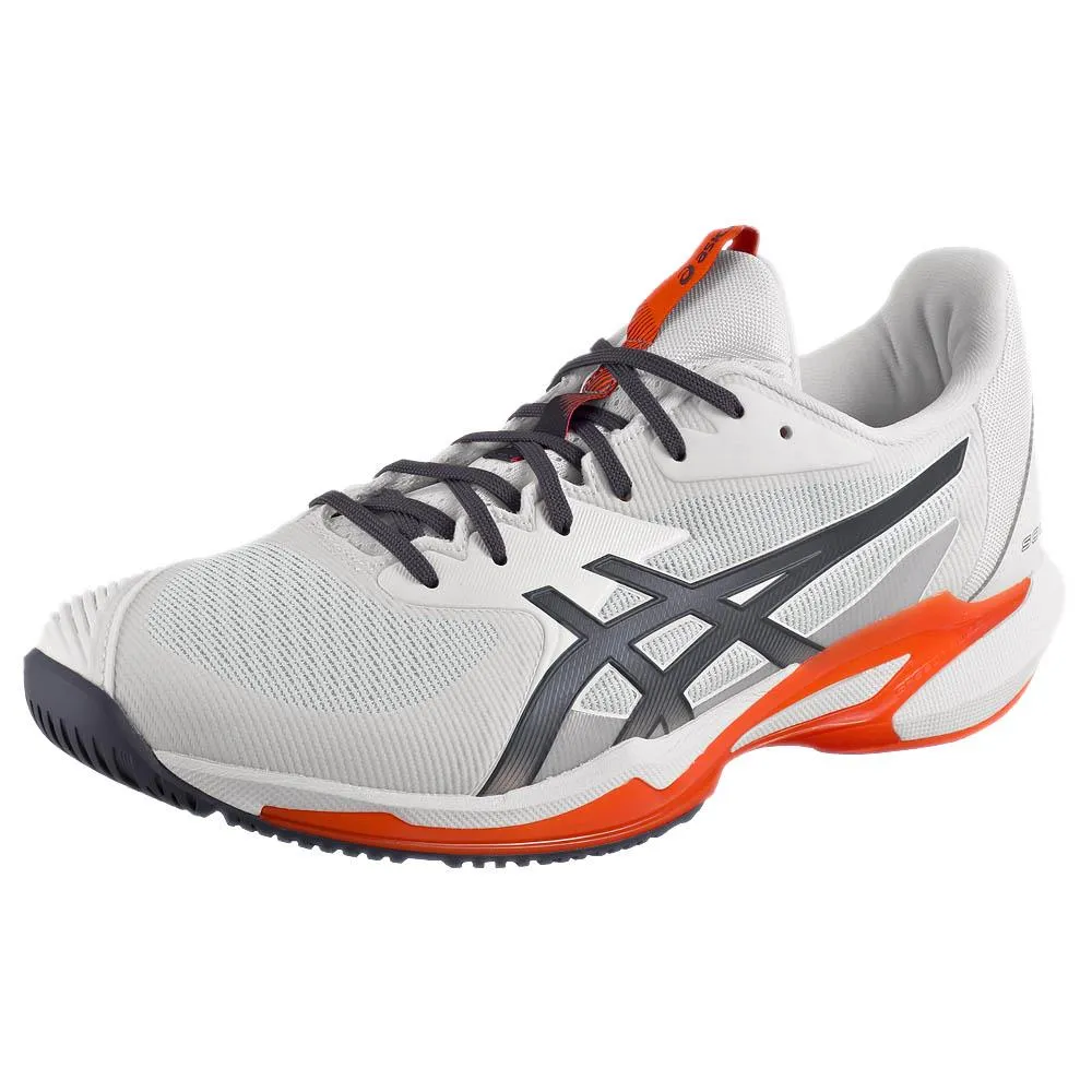 Asics Men's Solution Speed FF 3 - White/Greyish Purple Neutral Base Dynamic support