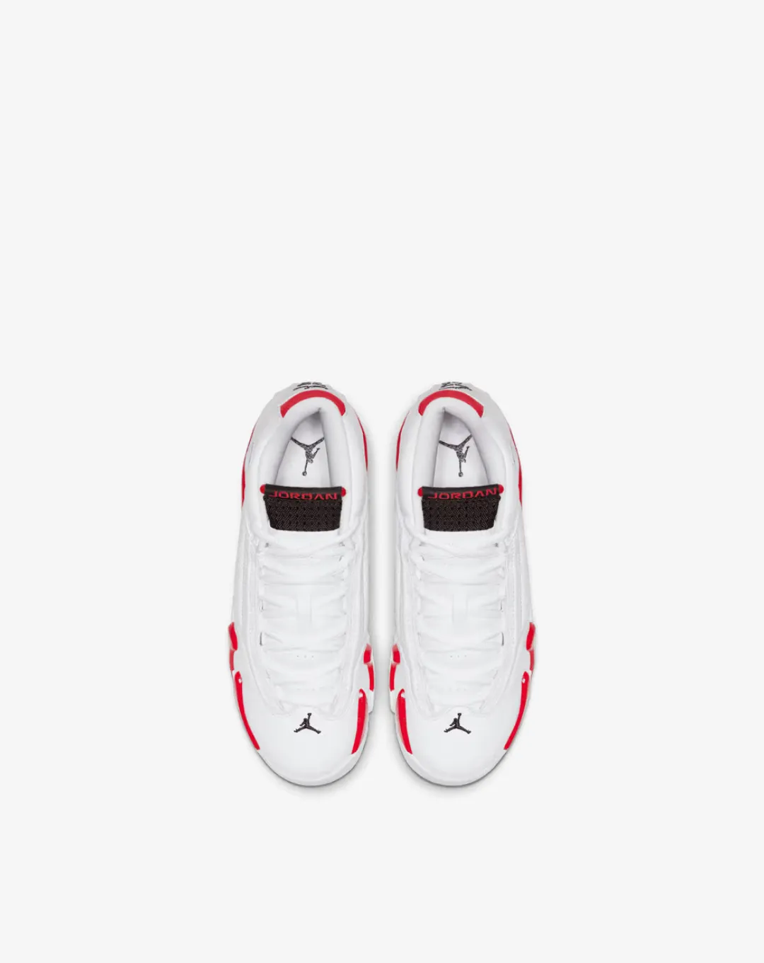 Air Jordan 14 Retro 'RIP Hamilton/Candy Cane' Sneakers Black Edge Swift Path