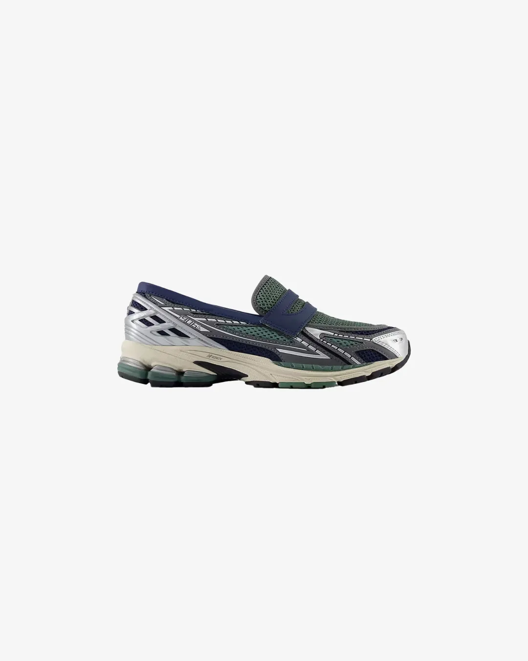 Midfoot Focus New Balance 1906L Loafers Series "Dark Juniper Navy/Silver Metallic" Sneakers