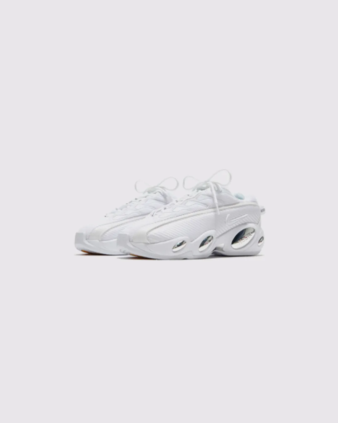 Nike Nocta Glide Drake 'White Chrome' Sneakers adjustable shoe fit