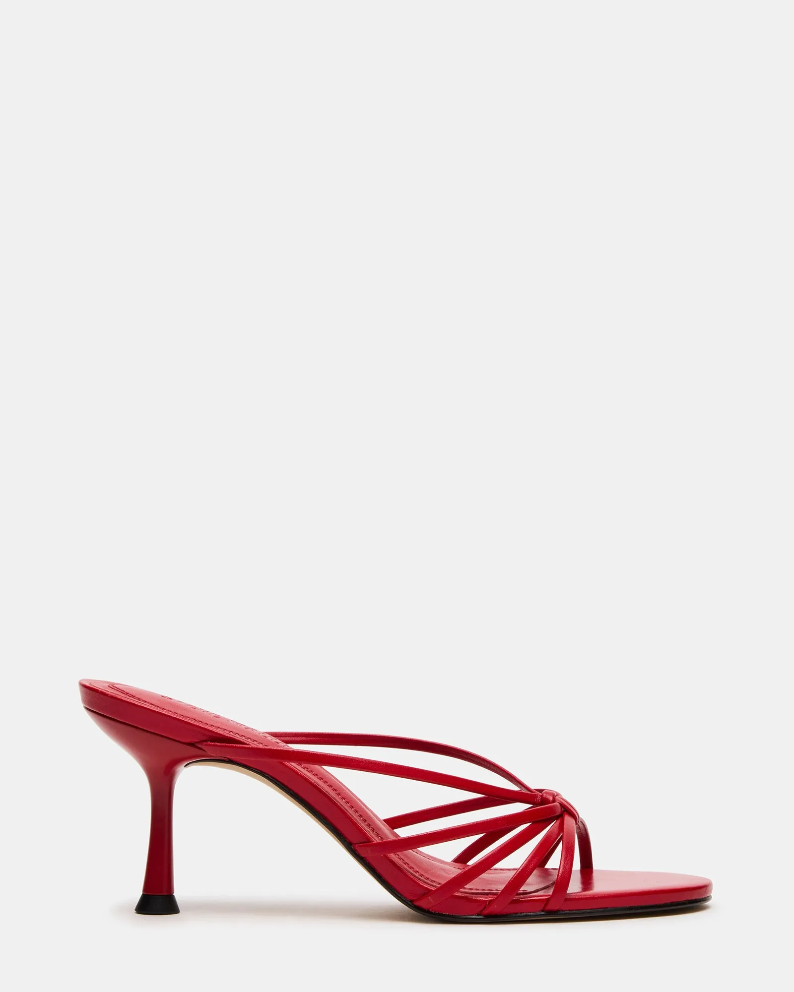 elegant design EDNA RED LEATHER