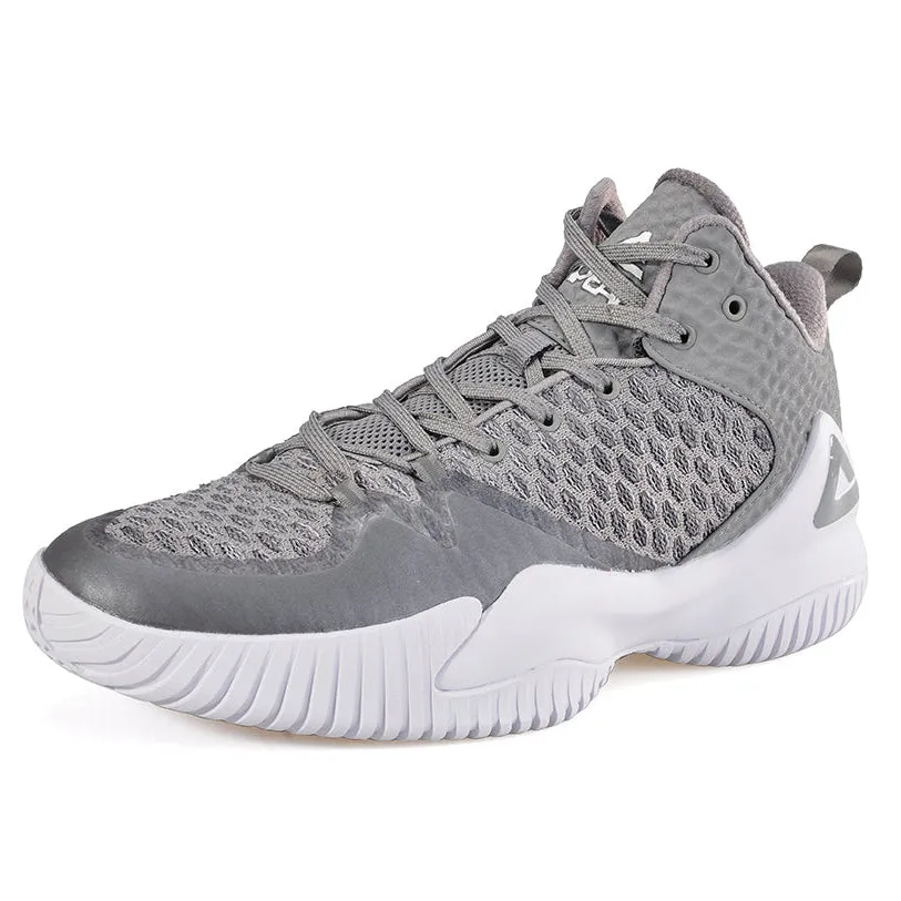 PEAK Basketball Shoes Lou Williams Streetball Master Grey Simple Fit Shoes