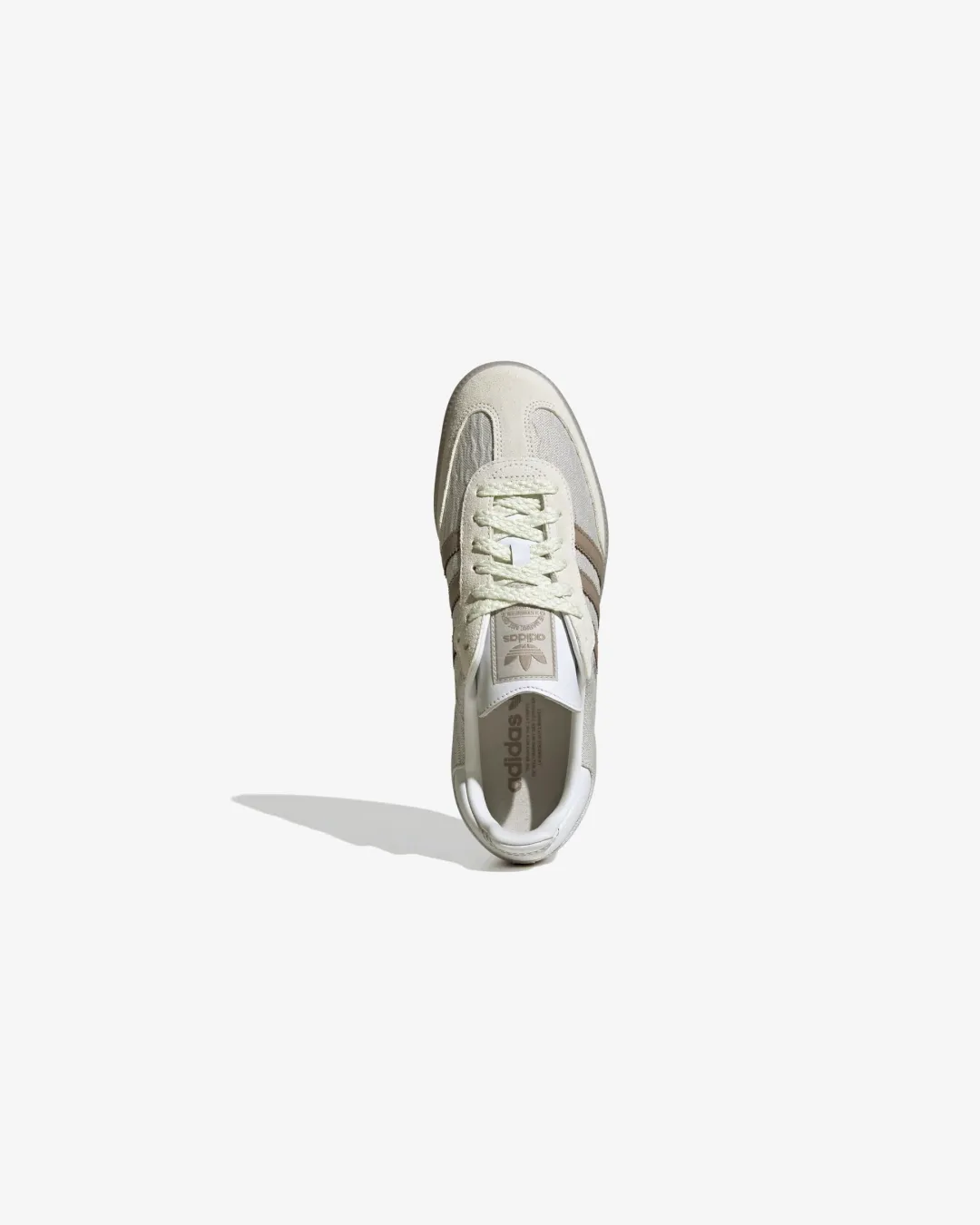 Adidas Samba OG Silver Brown  Sneakers Durable Build