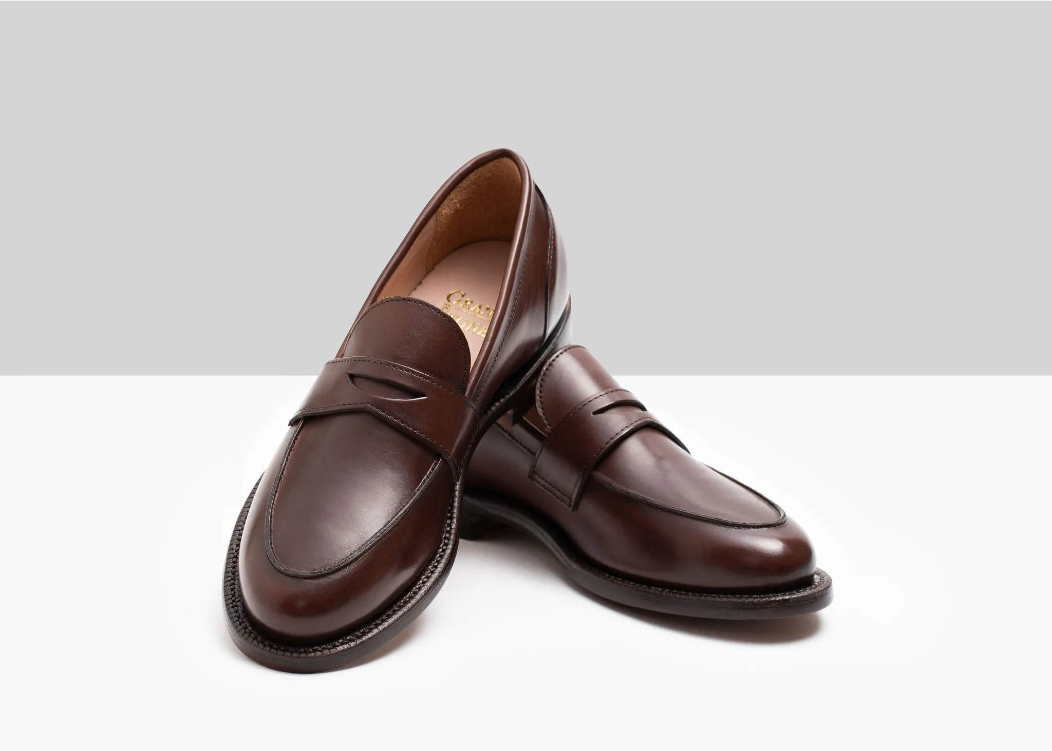 Clara Penny Loafer Tobacco Calf Versatile Style Slip-On Shoes