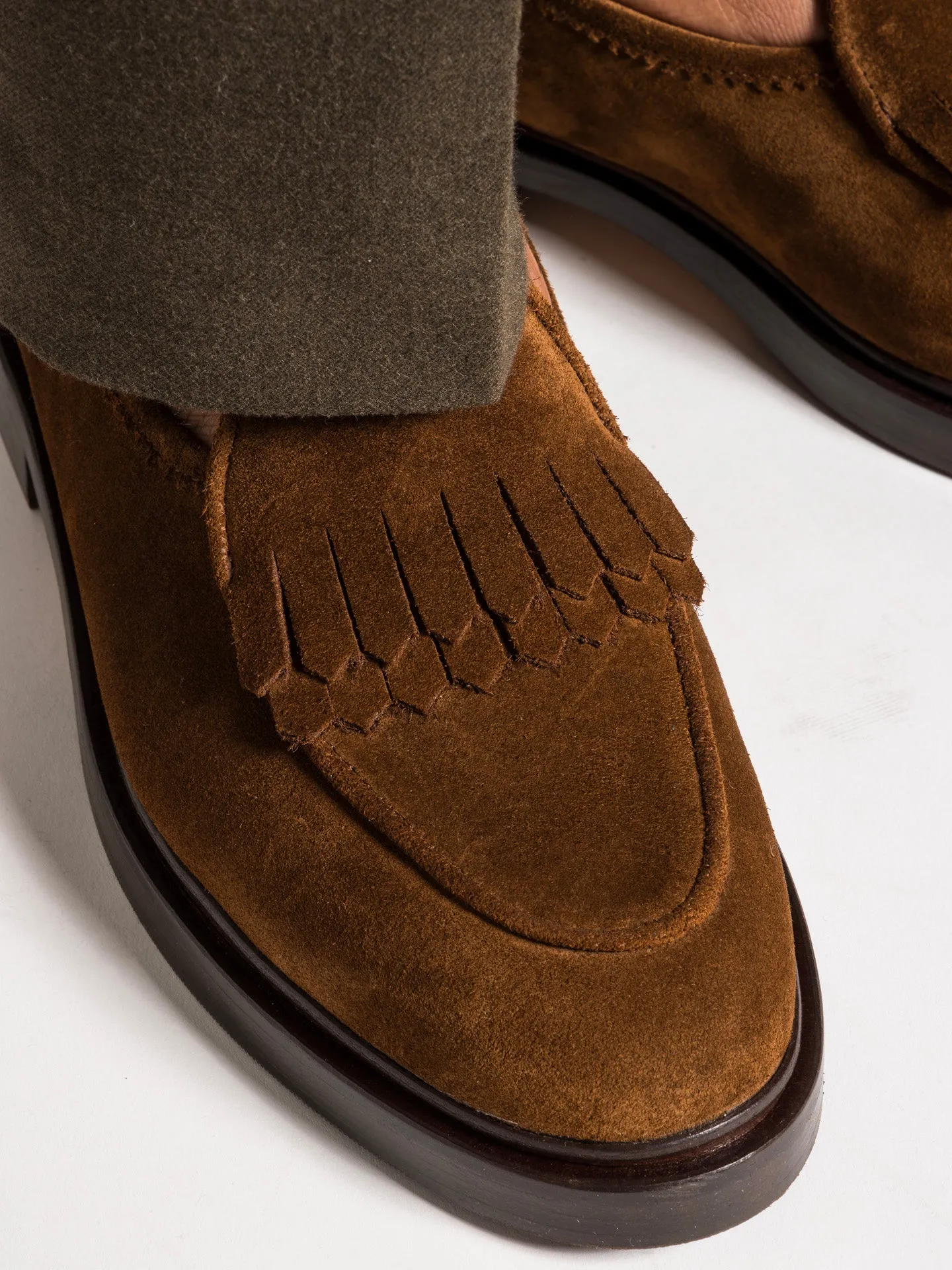 Driving Moccasins Penny Loafers HADY NUT SUEDE