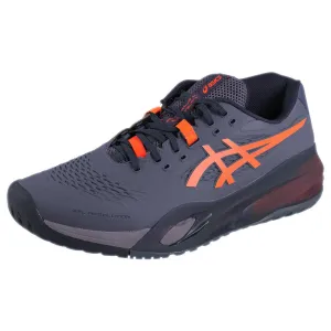 mesh ventilation Asics Men's Gel-Resolution X - 2E Width - Greyish Purple/Nova Orange