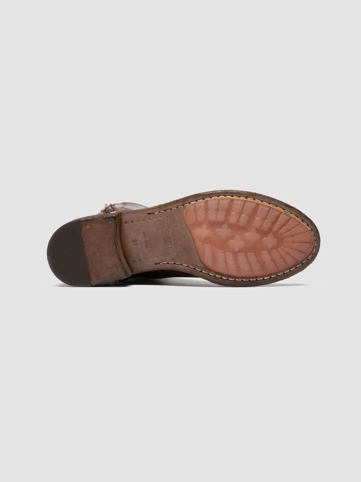 Joint Relief Ocean Path LISON 066 - Brown Leather Zipped Boots
