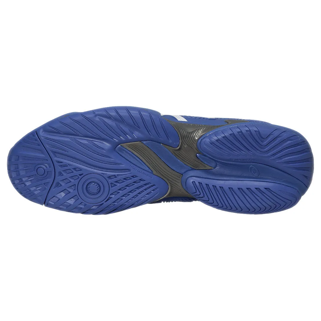 Refined fit Active Cushion Asics Men's Court FF 3 - Dark Cobalt/White