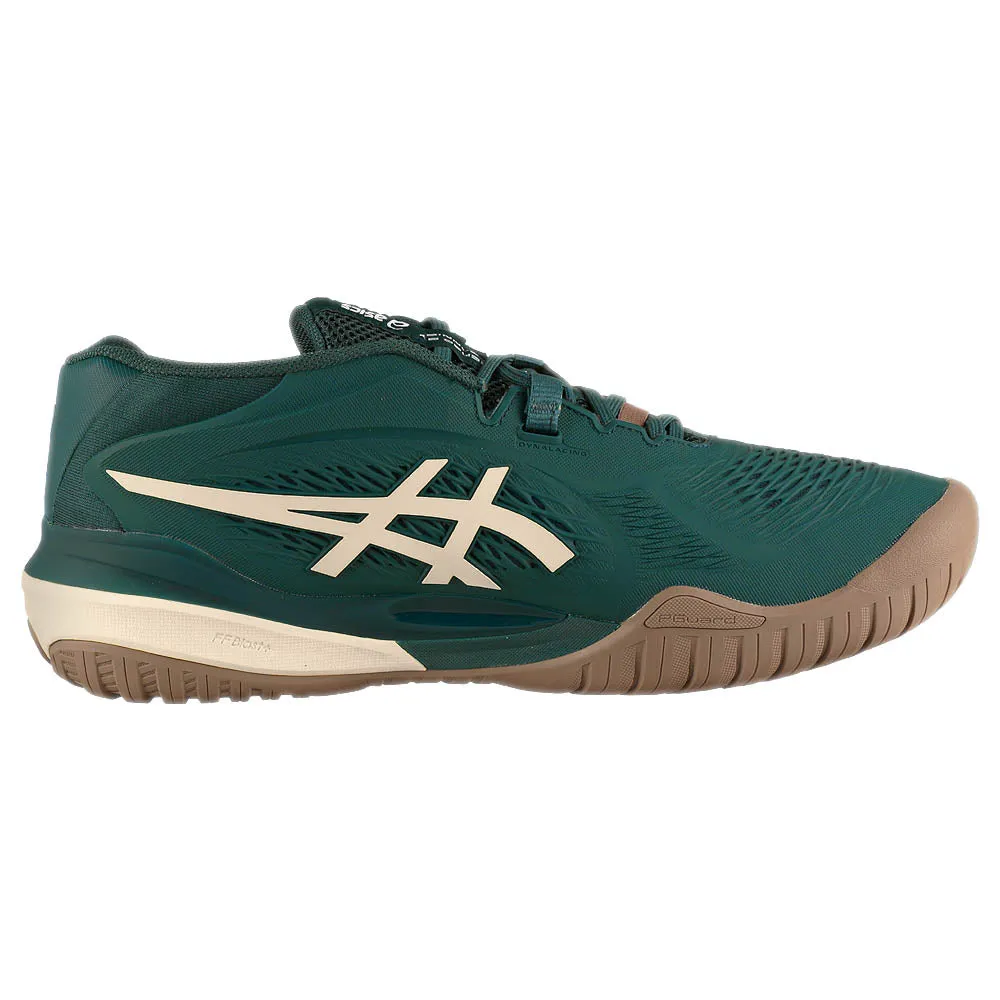 Asics Men's Gel-Resolution X - Saxon Green/Birch Walk Free Balance Tech