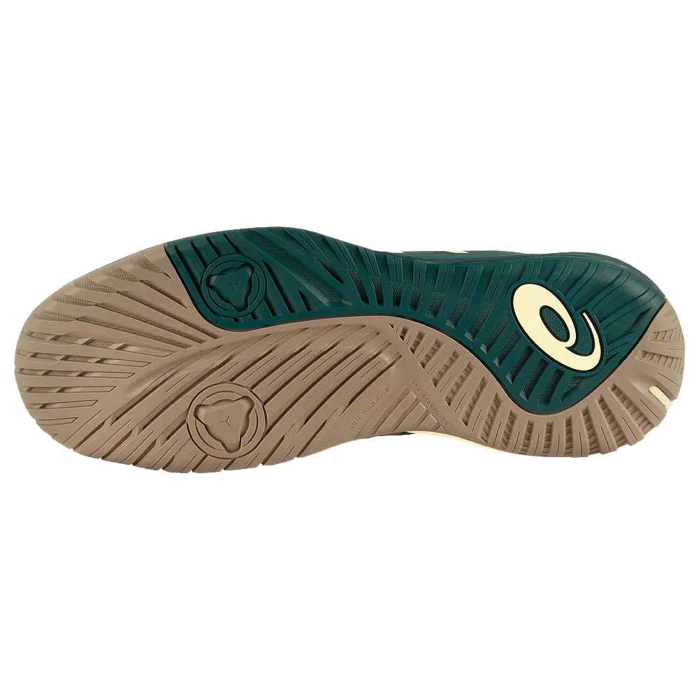 Elegant shock absorption Velcro Strap Asics Men's Gel-Resolution X - Saxon Green/Birch