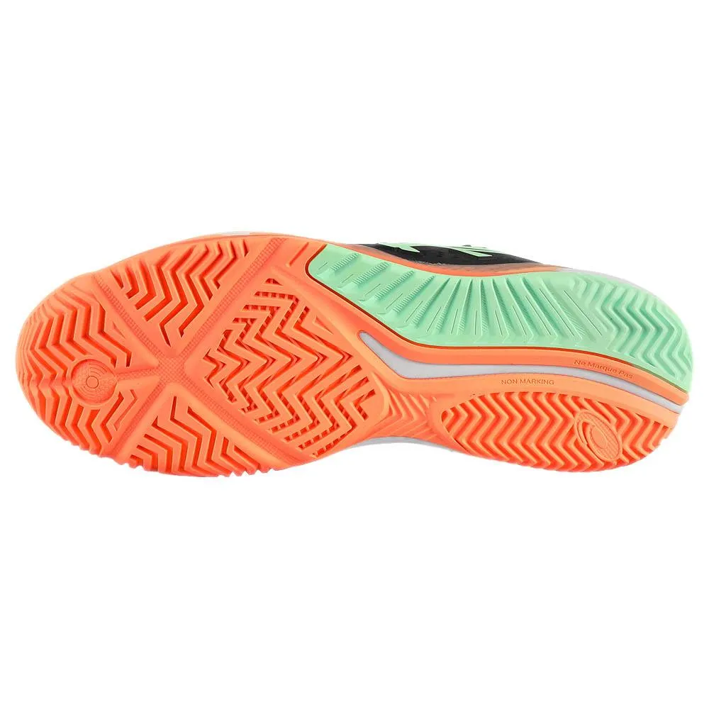 Asics Women's Gel-Resolution 9 - Padel - Black/Mint Tint Fashion Must-Have Reflective elements