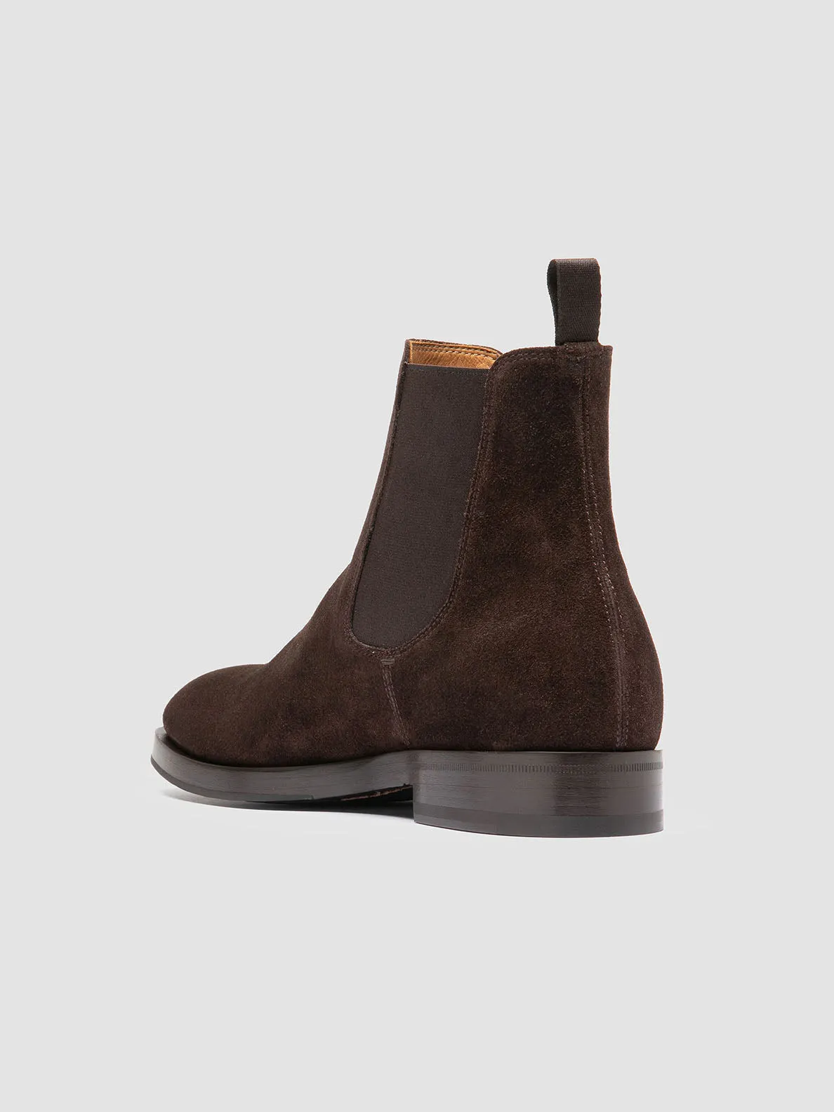 Soft Design Stylish Wear ORTEGA 003 - Brown Suede Chelsea Boots