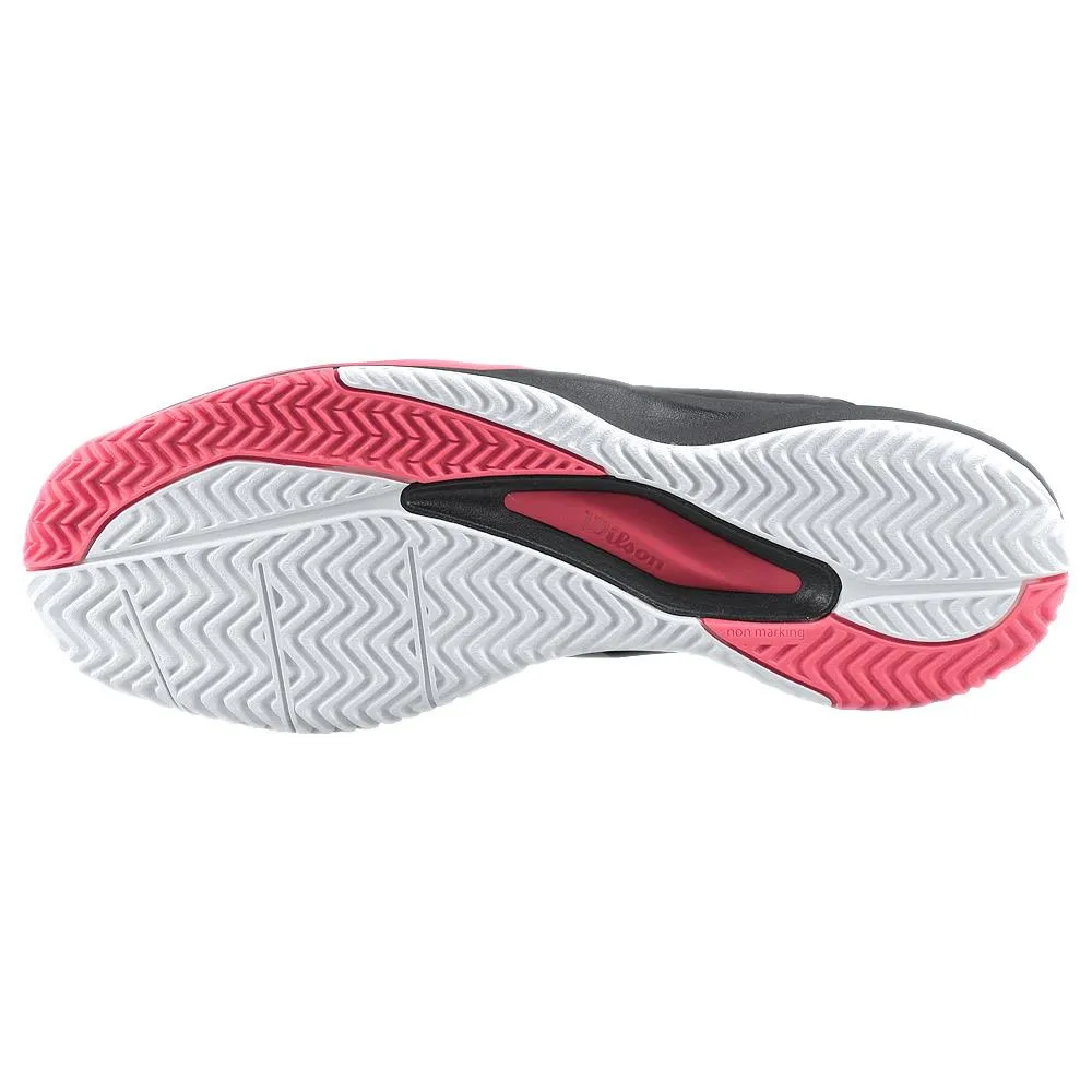 Wilson Men's Rush Pro Ace - White/Poppy Red Flex Step Multi-functional materials
