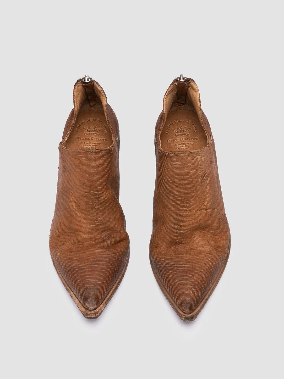 Marathon Walk NOELIE DD 106 - Brown Suede Zipped Boots