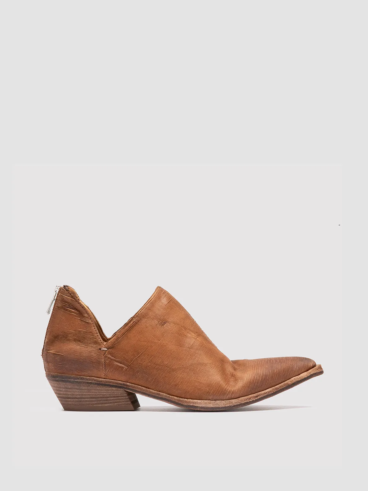 Comfortable Cushion Lake Side NOELIE DD 106 - Brown Suede Zipped Boots