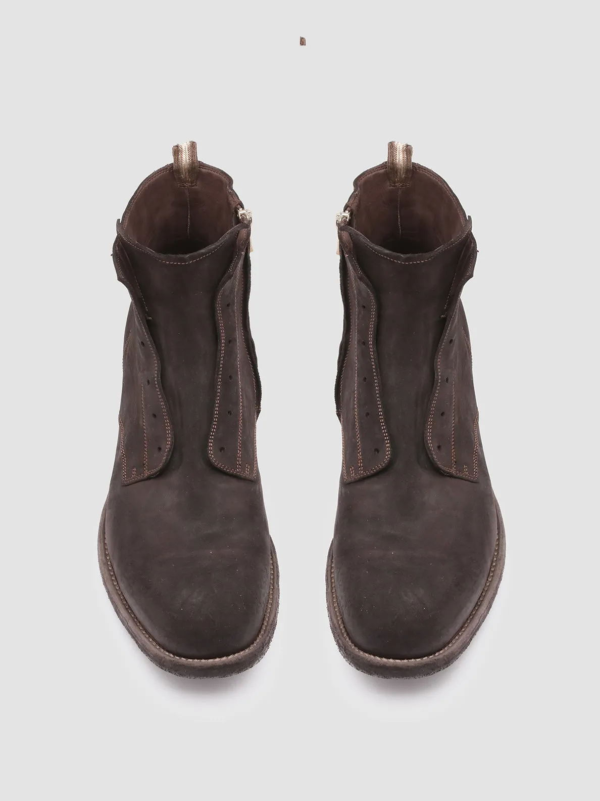All Fit ARBUS 022 - Brown Leather Ankle Boots