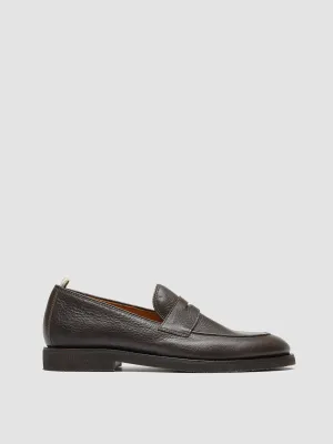 All-Purpose Use Durable Sole OPERA FLEXI 101 - Brown Leather Penny Loafers