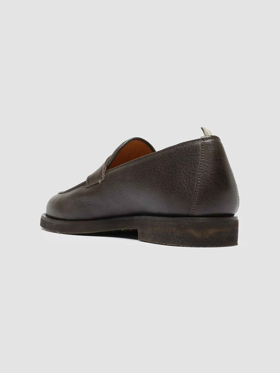 Fitness Trail OPERA FLEXI 101 - Brown Leather Penny Loafers