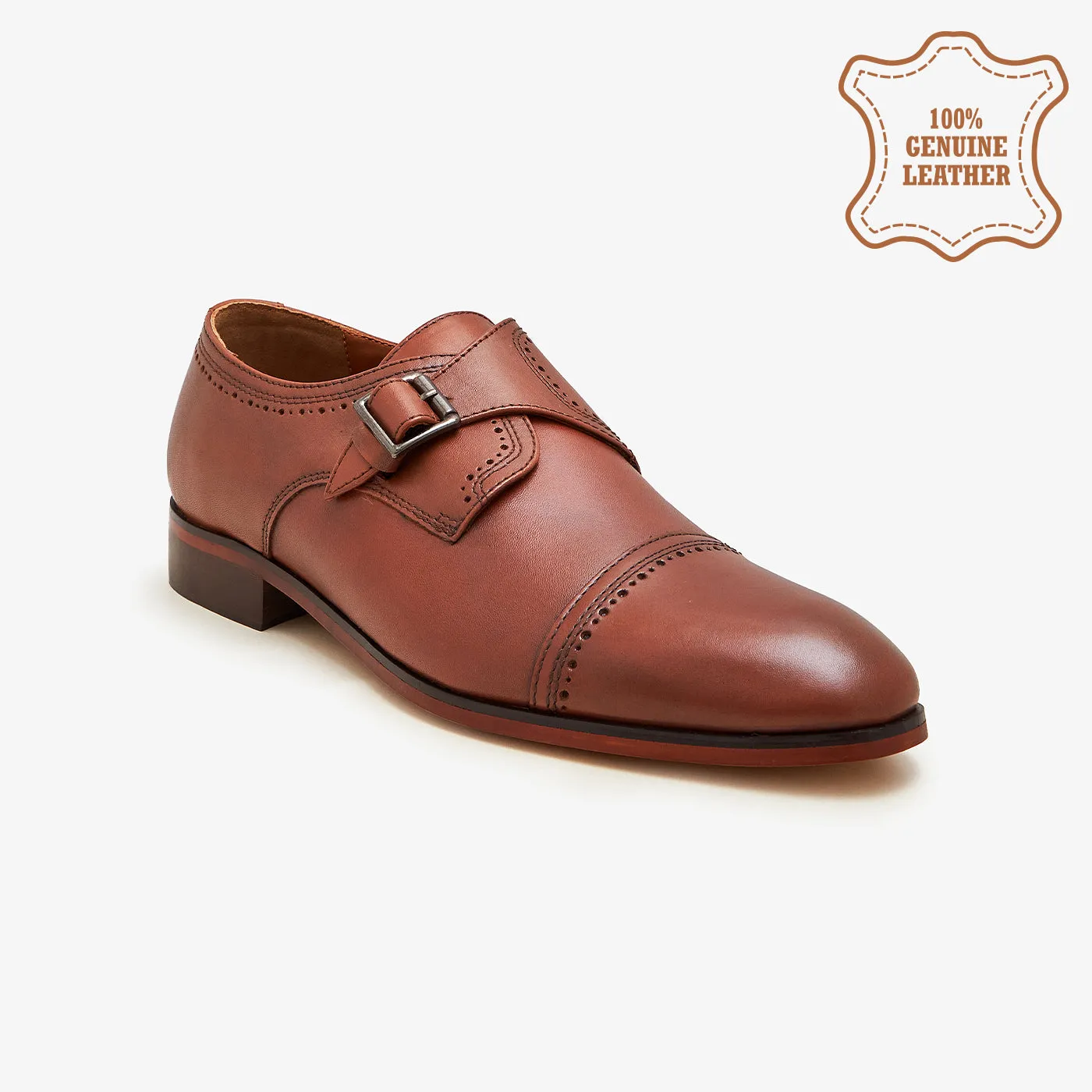Men's Buckle Strap Formals Gentle Support Timeless Style
