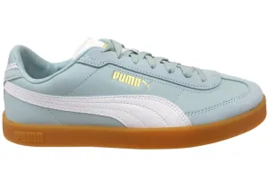 Puma Womens Club II Era Comfortable Lace Up Sneakers Workout Ready