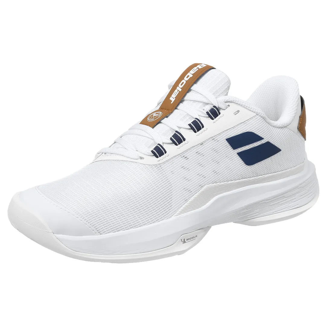 All-Day Wear Babolat Women's Jet Tere 2 - Wimbledon - White/Blue Navy