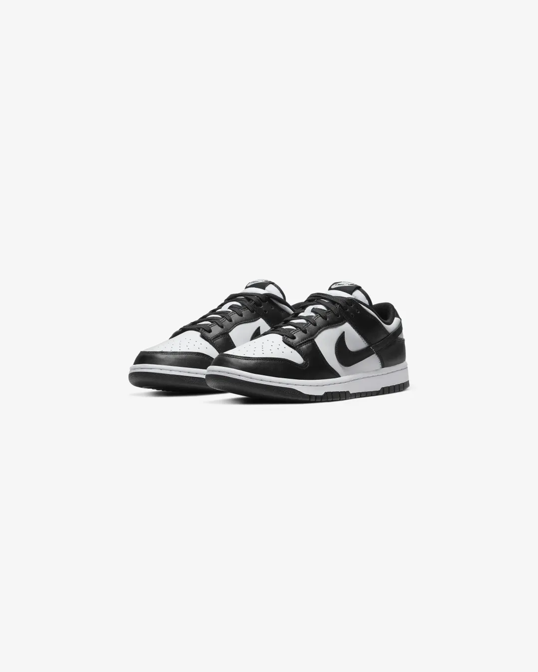 Buckle Closure Nike SB Dunk Low Retro Black White Panda Sneakers