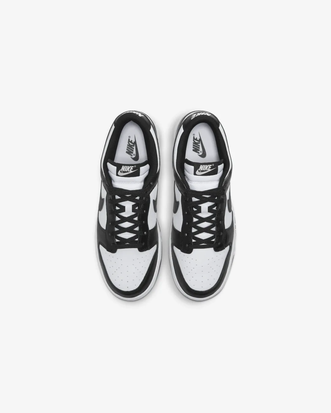 Fiber Mix Nike SB Dunk Low Retro Black White Panda Sneakers