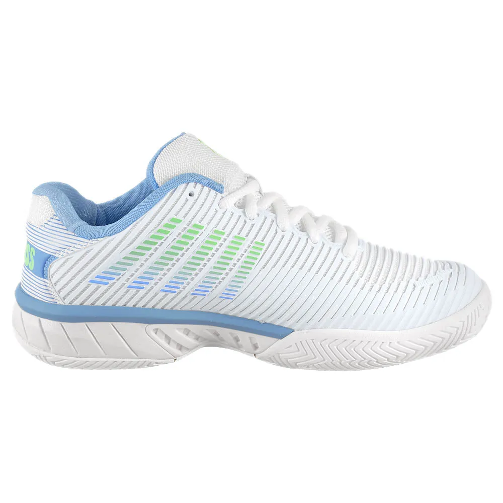 K-Swiss Women's Hypercourt Express 2 - Lucent White/Dutch Canal Step Soft